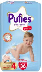 pufies Пелени гащи Pufies Supreme - Размер 4 Maxi, 36 броя, 9-15 kg, Value Pack (54000271) - ozone