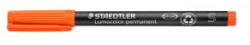 STAEDTLER Alkoholos marker, OHP, 0, 4 mm, 'Lumocolor 313 S', narancssárga (TS3134) (TS3134)