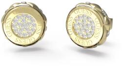 Guess Divatos aranyozott bedugós fülbevaló cirkónium kövekkel Stylish Guess JUBE04595JWYGT/U