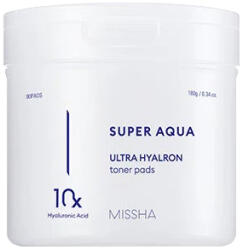 Missha Hidratáló tonizáló tamponok Super Aqua Ultra Hyalron (Toner Pads) 90 db