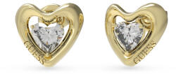Guess Aranyozott acél fülbevaló Szívek Beloved JUBE05024JWYGT/U