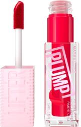 Maybelline Ajakfeltöltő szájfény Lifter Plump 5, 4 ml 004 Red Flag