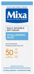 Mixa Nappali hidratáló arckrém SPF 50 (Daily Invisible SPF Cream) 50 ml
