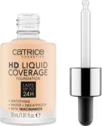 Catrice Folyékony smink HD Liquid Coverage (Foundation) 30 ml 002 Porcelain Beige
