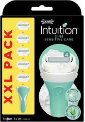 Wilkinson Sword Női borotva Intuition 2v1 Sensitive Care + 5 fej