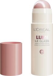 L'Oréal Fényesítő stick Lumi Le Glass (Highlighter Stick) 5 g 620 Pink Ballet