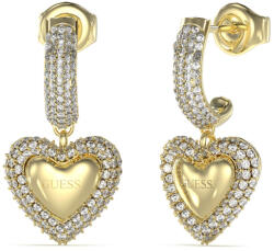 Guess Aranyozott acél fülbevaló Beloved JUBE05021JWYGT/U