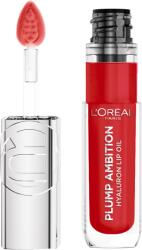 L'Oréal Hidratáló szájfény Plump Ambition (Hyaluron Lip Oil) 5 ml 380 Rouge in Love