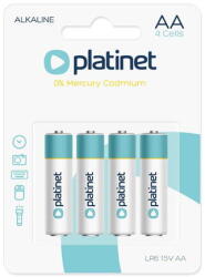 Platinet Baterie Alcalina Lr06 Blister 4 Buc Platinet (pl-lr06)