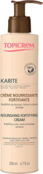 Topicrem Öblítést nem igénylő ápolás göndör és kreppes hajra Karite (Nourishing Fortifying Cream) 200 ml