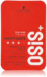 Schwarzkopf Erősen matt hajkrém OSiS Mighty Matte (Strong Matte Cream) 100 ml