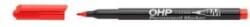 ICO Alkoholos marker, OHP, 1-1, 5 mm, M, , piros (THPMP) (TICOHPMP)