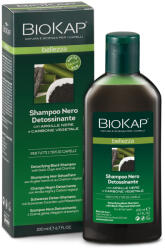 BioKap Méregtelenítő hajsampon fekete agyaggal és aktív szénnel 200 ml