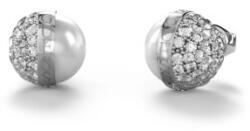 Guess Bájos acél fülbevaló cirkónium kövekkel Calypso JUBE04458JWRHT/U