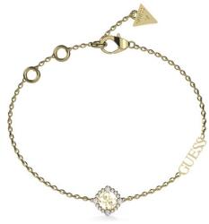 Guess Csillogó aranyozott karkötő cirkónium kövekkel Tiny Dancer JUBB04644JWYG 21 cm