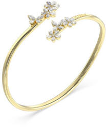 Guess Tömör aranyozott karkötő cirkónium kövekkel Lily JUBB05103JWYG 5, 5 cm