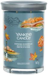 Yankee Candle Illatgyertya Signature tumbler nagy Evening Riverwalk 567 g