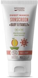 Wooden Spoon Fényvédő tej Mango Baby & Family SPF 50 (Sun Lotion) 150 ml
