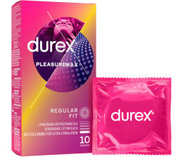 Durex Óvszer Pleasuremax Regular Fit 10 db