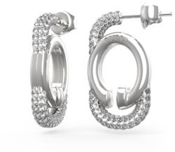 Guess Divatos acél fülbevaló kristályokkal Oh My G JUBE04517JWRHT/U