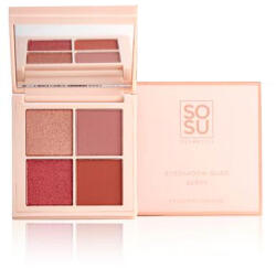 SOSU Cosmetics Szemhéjfesték paletta Berry (Eyeshadow Quad) 4, 8 g