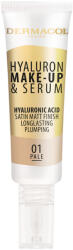 Dermacol Smink és szérum 2 az 1-ben (Hyaluron Make-up and Serum) 25 g 02 Nude