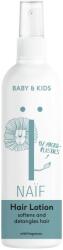 NAÏF Spray a haj táplálásáért és könnyű kifésüléséért Baby & Kids (Easy Styling Hair Lotion) 150 ml