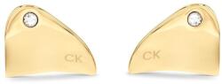 Calvin Klein Modern aranyozott fülbevaló kristályokkal Cherished 35000660