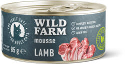 Wild Farm Mousse Lamb 85g - mousse fără cereale pentru pisici