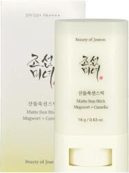 Beauty of Joseon Védő mattító stick SPF 50 Mugwort + Camilia (Matte Sun Stick) 18 g