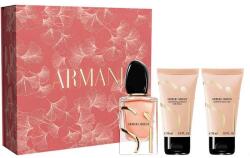 Giorgio Armani Sì Intense (2023) - EDP (újratölthető) 50 ml + tusfürdő 50 ml + testápoló tej 50 ml