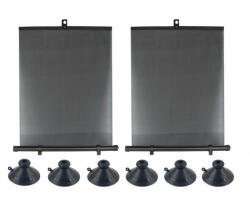 Autolife Napvédő roló - 6db tapadókoronggal - Szélesség: 45 cm (58545)