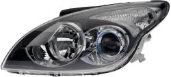 ACI HYUNDAI i30 09-12 Bal első fényszóró, H7+H1 (elektromos vezérlés + motor, cseh változat), fekete