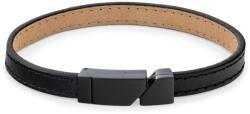 Calvin Klein Stílusos férfi karkötő fekete bőrből Electric 35100004
