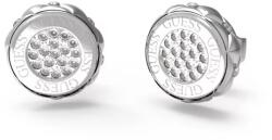 Guess Divatos acél bedugós fülbevaló cirkónium kövekkel Stylish Guess JUBE04595JWRHT/U