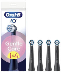 Oral-B Csere kefefejek iO Gentle Care Black 4 db