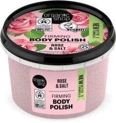 Organic Shop Rózsák és só testradír (Body Polish) 250 ml