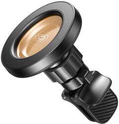 XO 129 autós tartó szellőzőrácshoz mágneses fekete-átlátszó