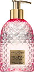 VIVIAN GRAY Krémes folyékony kézszappan White Musc & Ananász (Cream Soap) 300 ml