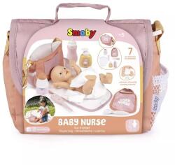 Smoby Baby Nurse: Pelenkázó táska kiegészítőkkel - 8 részes (7600220387) - jateknet