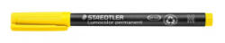 STAEDTLER Alkoholos marker, OHP, 1 mm, 'Lumocolor 317 M', sárga (TS3171) (TS3171)