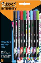 BIC Fineliner Intensity Tűfilc, 8 darab (942075)