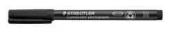 STAEDTLER Alkoholos marker, OHP, 1 mm, 'Lumocolor 317 M', fekete (TS3179) (TS3179)