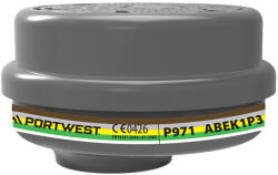 Portwest P971 ABEK1 P3 kombinált szűrő, bajonett csatlakozás 4db (P971BRR)