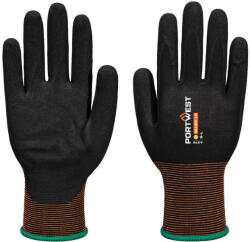 Portwest A375 Antimikrobiális Texpel MicroTM bevonatú munkakesztyű fekete (A375K8RL)
