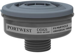 Portwest P946 P3 részecske szűrő - univerzális csatlakozás 6db (P946BKR)