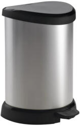 Keter fémhatású pedálos szemetes belső kosárral 15L (169795)