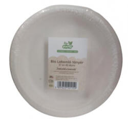  Tányér, PLA, lebomló, 17 cm, 20 db (KHMU265) (KHMU265)