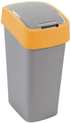 Keter Pacific Flip Bin billenőfedeles szelektív hulladékgyűjtő szemetes Sárga 45L (195023)