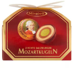 Mozart Mirabell Mozartgolyó masni dobozban 2db - 28g